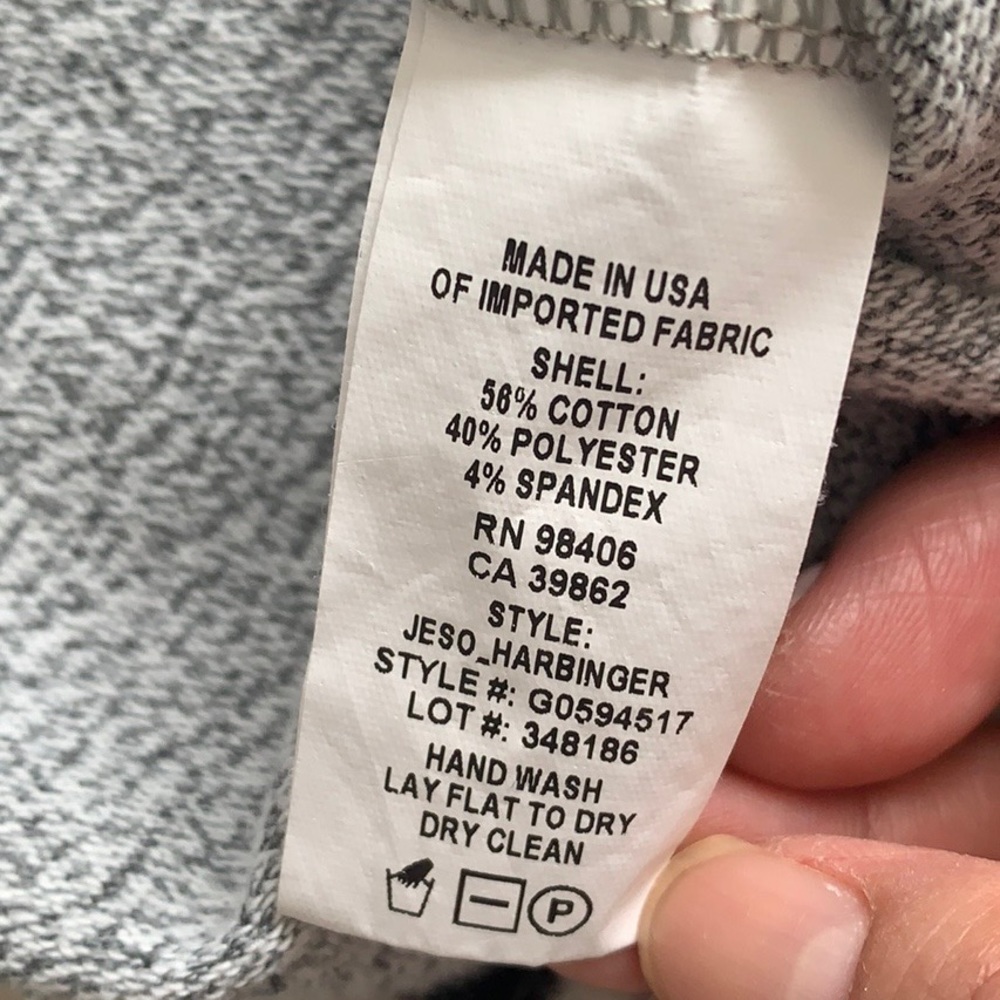 Theory Gray Pullover Top - image 5